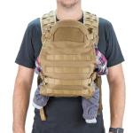 Dad Tactical Baby Backpack Carrier , High Safety Baby Tactical Vest