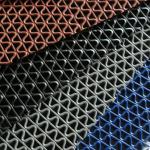 5MM S Grip Anti Slip PVC Floor Mat Drainage Non Slip Plastic Floor Matting