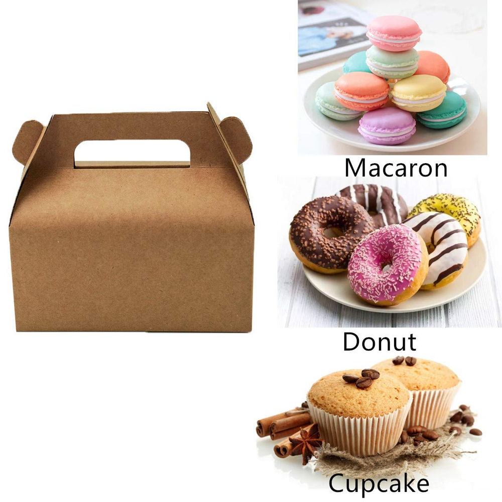 Custom Takeout Cake Candy Packaging Paper Boxes For Takeaway with Eco-friendly Material
