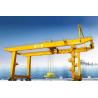 Buy cheap Container Double Girder Gantry Crane Rail Mounted Electric Mobile 5~30m Lifting Height from wholesalers