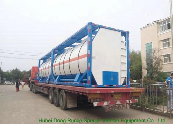 Buy cheap BDP Heating Insulated ISO Tank Container Stanless Steel 20FT For Bisphenol-A Bis from wholesalers
