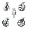 Buy cheap 8x2 Inch Cast Iron 300kg Capacity Hollow Swivel Lock Heavy Duty Casters from wholesalers