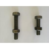 Buy cheap Mild Steel Hex Bolt And Nuts BSW Natural Finish Stud Nut Bolt product