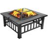 Buy cheap Outdoor 32'' Metal Charcoal Heating Stove For Patio Wood Burning Fireplace from wholesalers