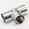 Buy cheap Stainless Steel 304/316L Polishing Surface Sanitary Welding Equal Tee for Beer Industry from wholesalers