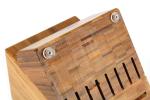 Customized LOGO Kitchen Knife Wooden Block No Plastic No Petrochemicals