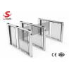 Buy cheap High Strength Flap Barrier Gate Entrance Durable Tempered Glass Swing Door from wholesalers