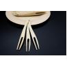 Buy cheap 100mm Dessert Disposable Bamboo Forks smooth Customized For Salad from wholesalers