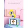 Buy cheap Auto Focusing Cute Cartoon IPS Screen Rechargeable Filter Photos 1080P Kids' Digital Camera from wholesalers