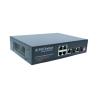 Buy cheap 7 Gigabit Port Industrial Unmanaged POE Switch 65W Fiber Optic Network Switch from wholesalers