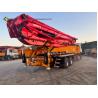 Buy cheap Sany Mercedes Benz Chassis 56 M Concrete Pump Truck 6 Cylinders 6 Masts from wholesalers