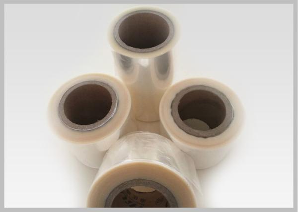 Heat Shrink Pvc Wrapping Film Moisture Proof With Transparent / Light Yellow