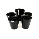cheap price black plastic soft flower nursery pots