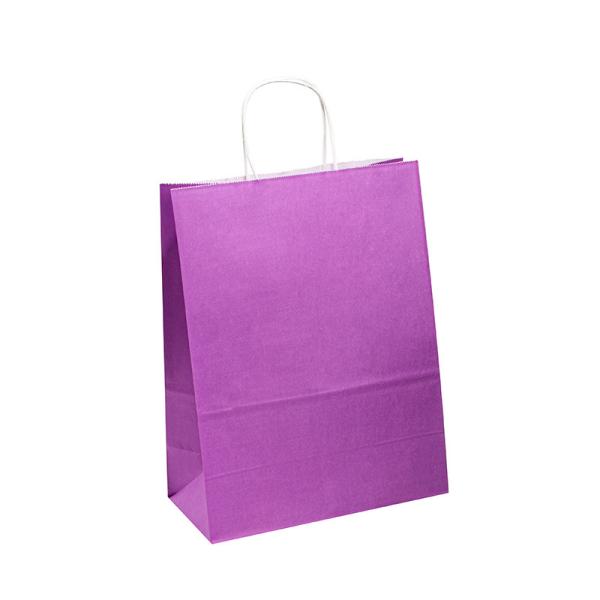 Buy cheap Custom 100gsm 120gsm Recycled Paper Bag Eco Friendly Wide Base from wholesalers