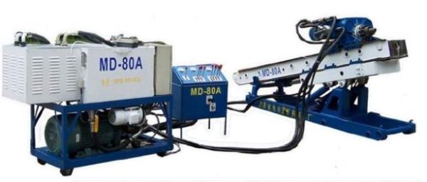 Quality MD-80 Long Stroke Anchor Drilling Rig Borehole Drilling Machines Depth 50-80m for sale