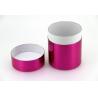 Buy cheap Colorful shiny / glossy / matt surface paper cans cosmetics gift cardboard tube packaging from wholesalers