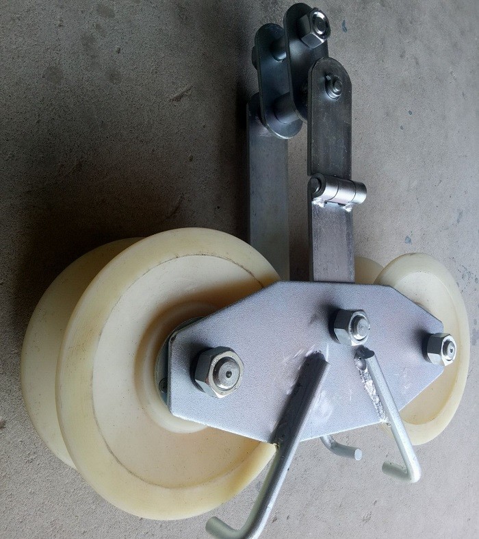 Model SHR-2.5 Cable Pulling Pulley Wire Stringing Blocks With Tandem Sheave