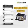 Buy cheap High Voltage 100Ah solar generator 15kwh-40kw Stackable energy storage battery 100Ah home lithium ion batteries from wholesalers
