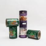 0.63OZ Almond Food Packaging Film Wrap Plastic Film Roll Logo Printed