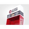 Buy cheap Holsters Cardboard Hook Display , Eco - Friendly Red Power Wing Display from wholesalers