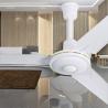 Buy cheap Smart 42 Inch Modern LED Ceiling Fans Electric Power Source 220V Iron Blade from wholesalers