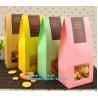 Buy cheap Wholesale Bread Art Packing Kraft Paper Bag,Food Grade disposable Paper Bag With Logo Print,Kraft Paper Fast Food Bags B from wholesalers