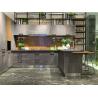 Buy cheap jinhengsteel Retro style high end kitchen cabinet designs with stainless steel cabinet from wholesalers