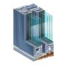 Buy cheap DIMEX E195 Inowa High Air Tight Door System UPVC Profiles 2.8mm from wholesalers