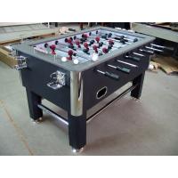 Buy cheap Standard Soccer Game Table PVC Lamination With Leather Top Rail Steel Leg product