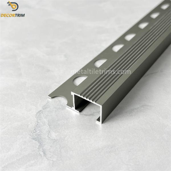 Buy cheap Gold Color Tile Trim Stair Nosing Tile Trim Flooring Trim Decorative Metal from wholesalers