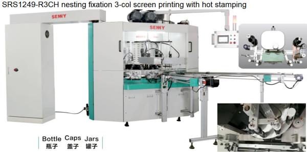 Buy cheap 6bar Automatic Screen Printer , 380V 4 Station Screen Printing Machine from wholesalers
