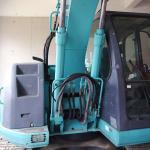 Japan 12 ton mini used kobelco 125 second hand excavator with low price trade