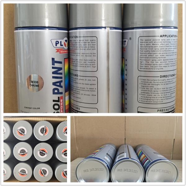 Buy cheap Fast Dring Waterproof Tinpate Aerosol Color Spray Paint 400ml Per Can from wholesalers