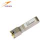 Buy cheap Pluggable 10G Copper RJ45 SFP Module 30M Compatible With Alcatel Equipment from wholesalers