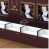 Buy cheap 10mm Thick MDF Glass Watch Display Counter 120*62cm Glossy Plated from wholesalers