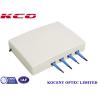 Buy cheap 4 Core Fiber Optic Liu Box SC FC LC ST E2000 Type FTTH Outdoor from wholesalers
