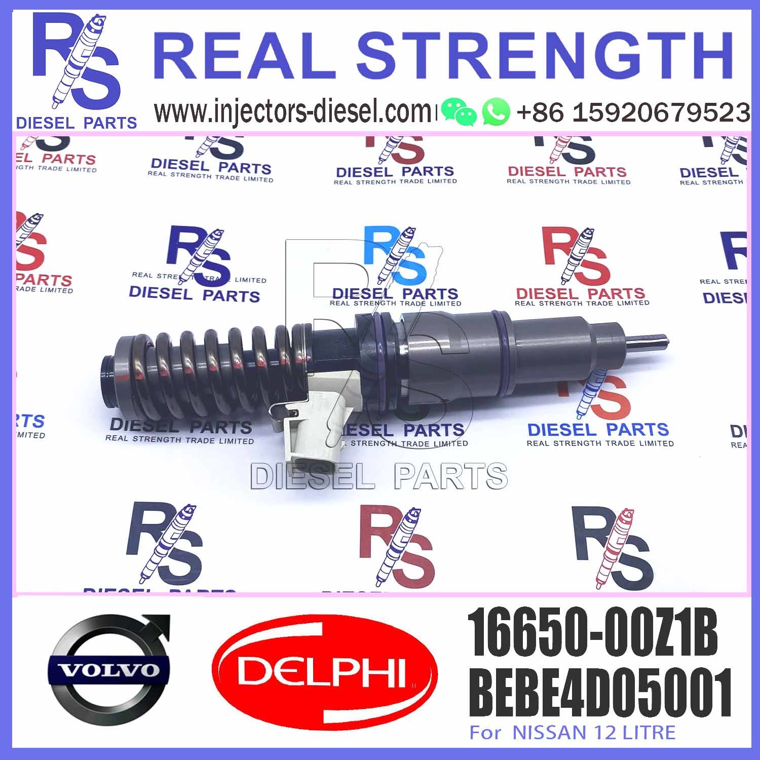 High Quality Common Rail Diesel Engine Fuel Injectors 16650-00Z1B Diesel Engine Fuel Injector