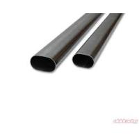 Buy cheap Elliptical 115mm Flat Oval Steel Tube Heavy Duty 2MM Thickness Cold Drawn product