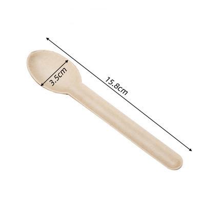 Buy cheap Biodegradable Sugarcane Bagasse Cutlery Disposable Spoon 6.2 inch from wholesalers