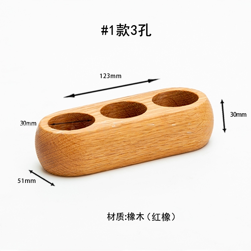 Hot Selling Bamboo Lipstick Organizer Case Stand Customize Cosmetic Finishing Box Wood Essential Oil Holder