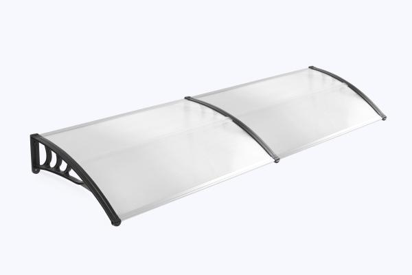 Buy cheap 100x80 Solid Polycarbonate Awning Household Application White Holder from wholesalers