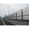 Buy cheap Clear Soundproof Acrylic Sheets Highway Sound Barrier Fence For Construction from wholesalers
