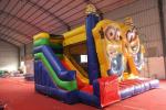 Durable Pvc Material Inflatable Bounce House Minions Series Theme Wsc-324