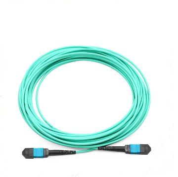Buy cheap OM3 12 core Fiber Optic Cable 3.0mm 5m MPO Fiber Optic Jumper from wholesalers