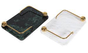 Buy cheap Metal Frame Handle 400x285mm Decorative Display Trays from wholesalers