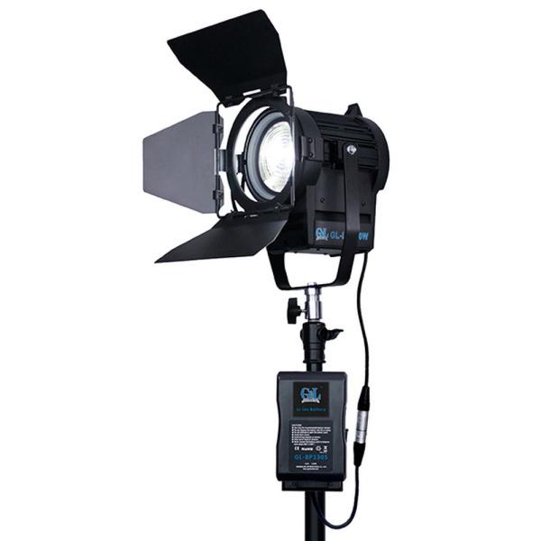 Buy cheap Outdoor Video Lighting 50W LED Fresnel Daylight CRI>96 with Sony V-Mount Battery Plate from wholesalers