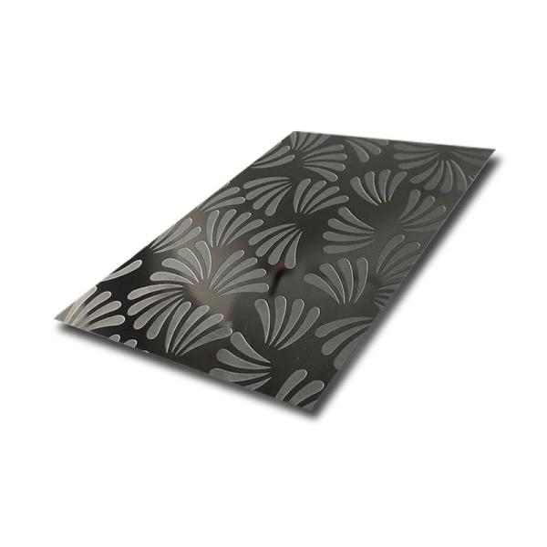 Buy cheap 201 304 316l 410 430 Stainless Steel Sheet Customized Pattern Etched Decorative Stainless Steel Plate from wholesalers