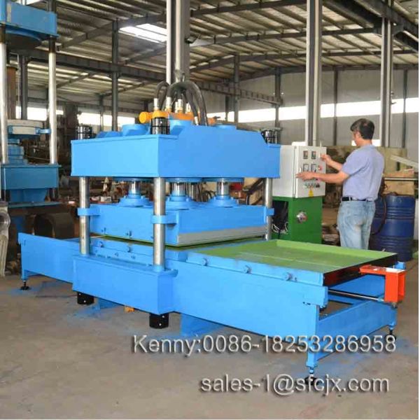 Buy cheap 1000mm Rubber Tiles Making Machine/ Rubber Floor Vulcanizing Press from wholesalers