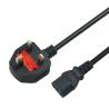 Buy cheap OEM AC Extension Power Cords 3 Prong Plug 240v 15amp from wholesalers