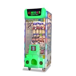 China Wooden Frame Gift Vending Machine Multi Function Coin Acceptor Large Size on sale